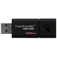 联想(Lenovo)定制金士顿256GB USB 3.0 U盘 黑色