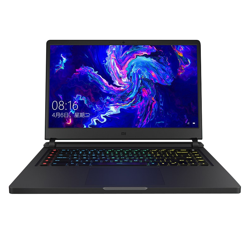 小米(MI)15.6英寸窄边框游戏笔记本电脑(四核i7-8750H 8G 1T+256GB GTX 1050Ti 4G独显)