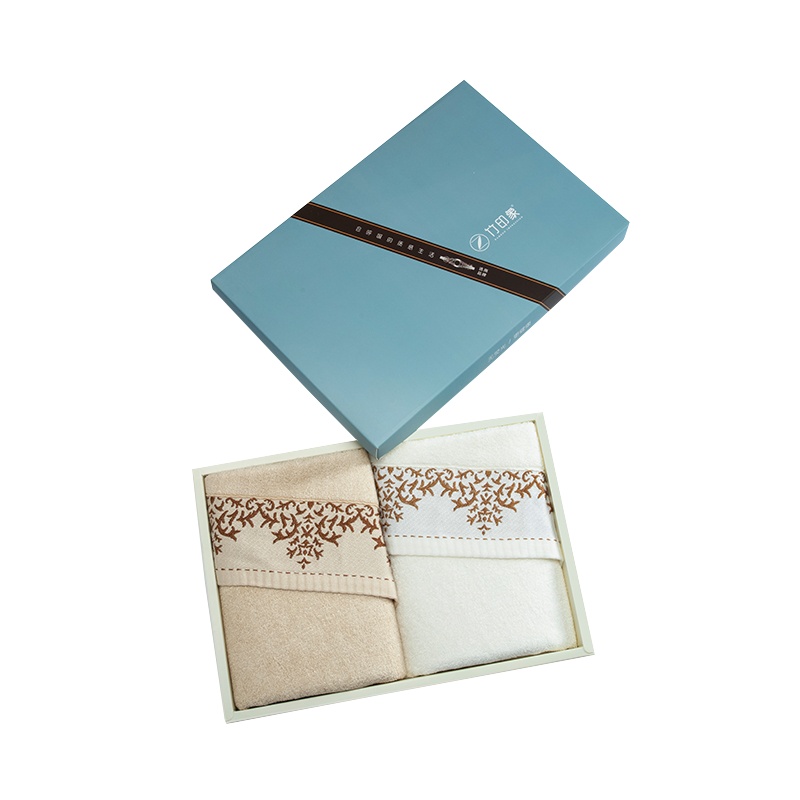 竹印象 毛巾两件套 zyx-03048 祥和四季吉祥情侣毛巾套装 34cm*72cm/120g (单位:件)