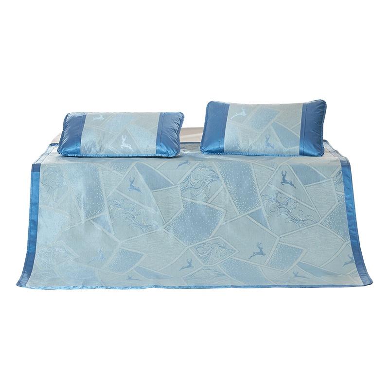 罗莱家纺床上用品夏季夏凉用品空调凉席家用席子单双人1.5/1.8m床冰丝席