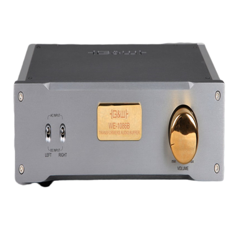 G&W/清逸伦 WE-1086B 专业功放 西电牛缓冲器前级无源前级