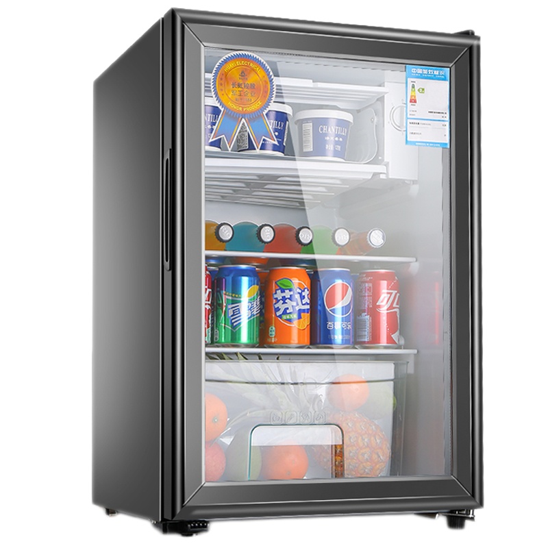 三利 135L冷藏柜冰吧家用小型客厅单门冰箱雪茄茶叶恒温红酒柜保鲜