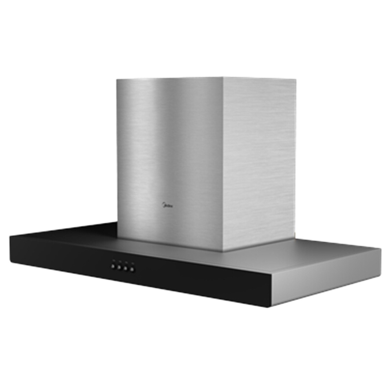 美的（Midea）欧式17m3大风量抽油烟机 480mm黄金比例+320Pa超大风压 CXW-220-B80A （台）