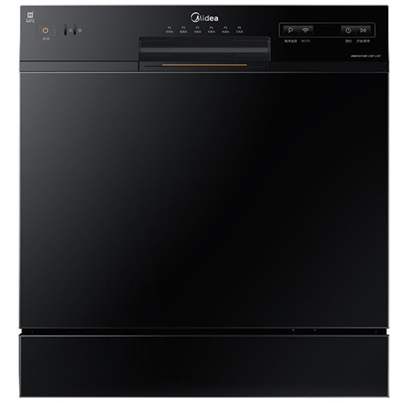 美的(Midea)8套洗碗机C1 台嵌两用家用洗碗机银离子除菌全方位劲洗一键自清洁式洗碗机