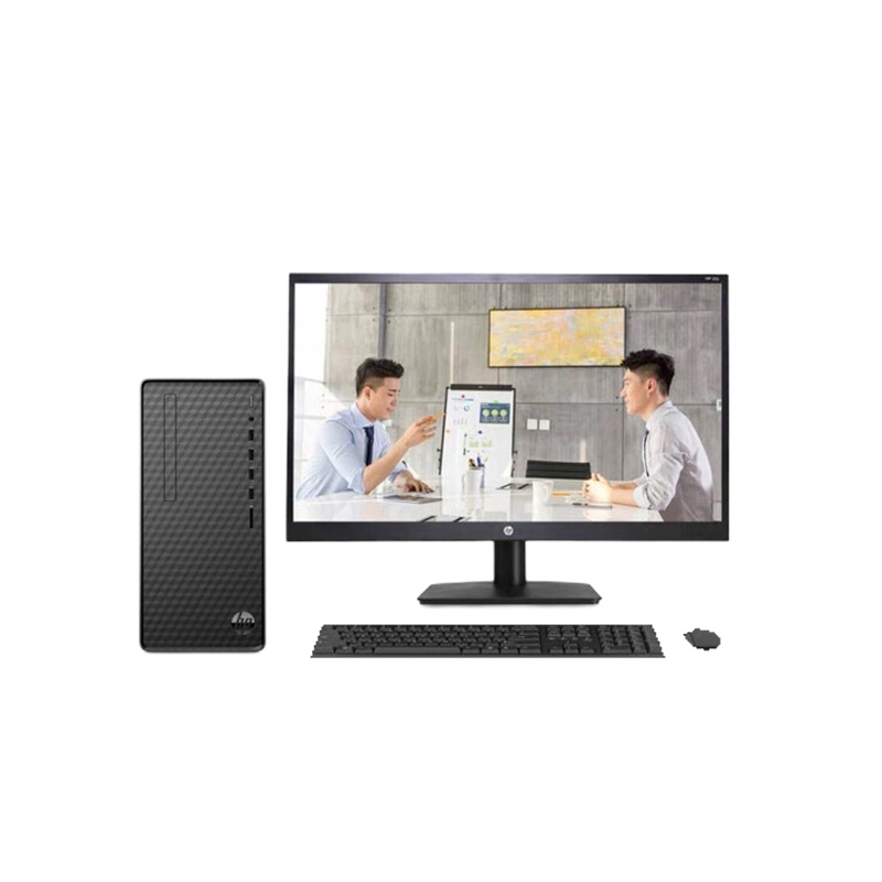 惠普(hp) 台式电脑M01-I3-1010/8G/256G,SSD/24英寸LED/无线网卡、串口、WIN10系统