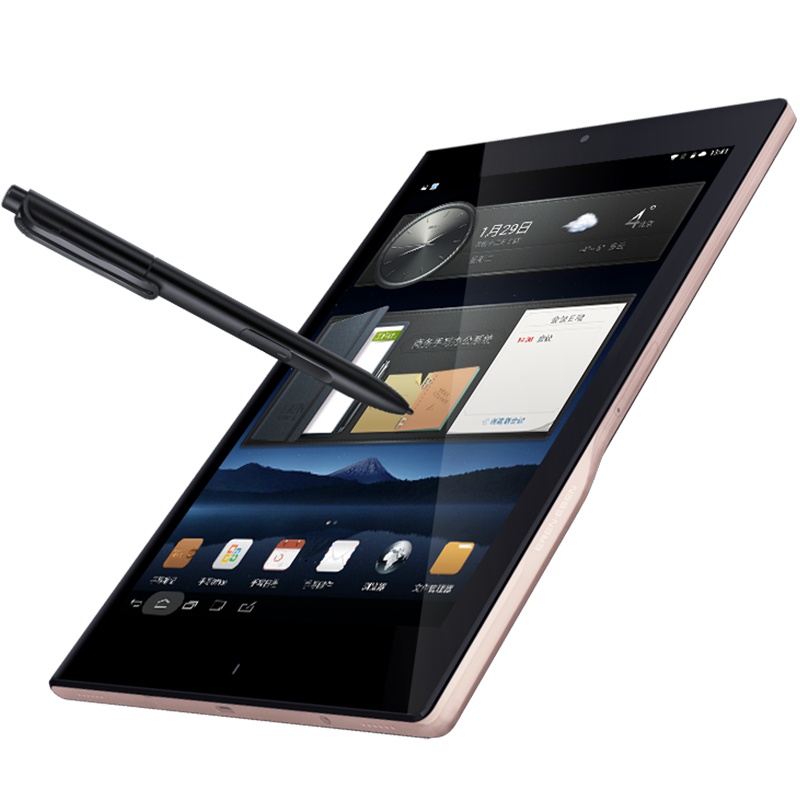 E人E本T11手写商务平板电脑星空黑色64GB 安卓 原笔迹手写办公9.7英寸轻薄便携通话平板 全网通4G