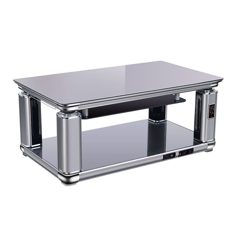 凯易欧取暖茶几升降电暖炉桌烤火桌子家用电暖桌长方形取暖器电炉子