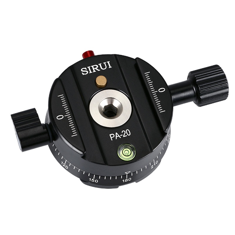 思锐(SIRUI)PA-20 三脚架单反相机摄影摄像 全景云台 全景平台 铝合金材质