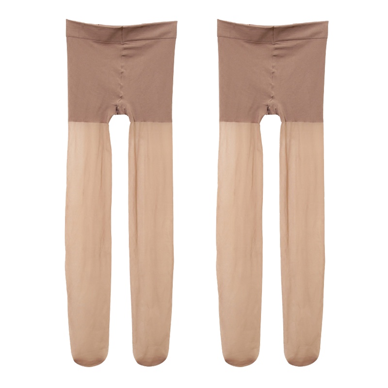 南极人2019年新款丝袜女常规款夏超薄黑肉色大码打底长筒网红连裤袜C4001