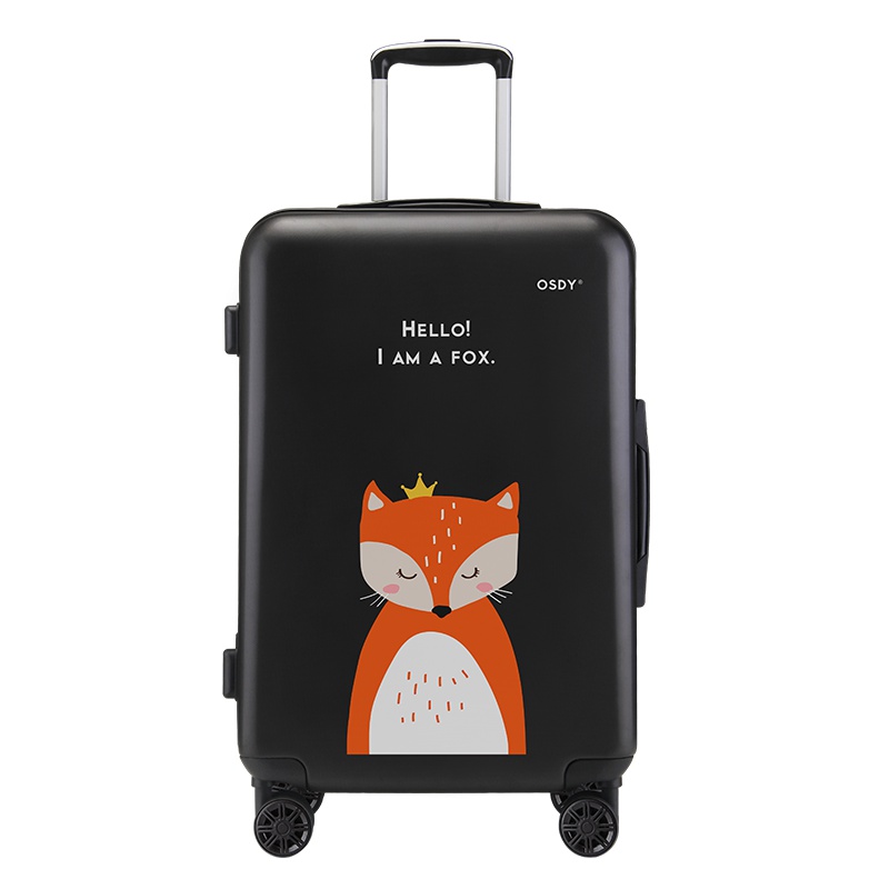 OSDY新款个性卡通印花拉杆箱20寸登机箱