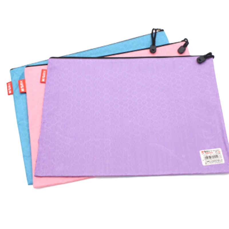 (DT)晨光(M&G) ADM94854 A4 10个/包 球纹拉链袋 (计价单位:包) 颜色随机