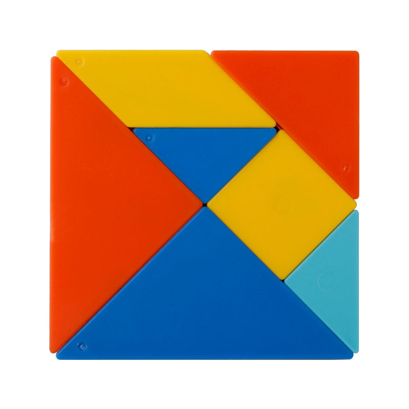 得力74304七巧板小学生拼版拼图益智儿童套版木质宝宝玩具幼儿园