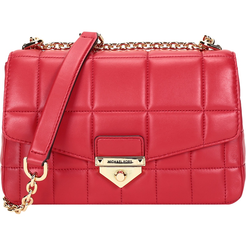 21春夏 迈克·科尔斯 MICHAEL KORS 女包 奢侈品 专柜同款羊皮革手提单肩斜挎包大号 30F0G1SL3L