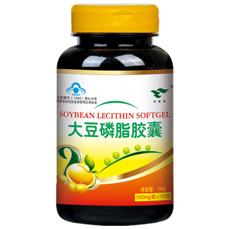 绿健园 大豆磷脂胶囊1000mg/粒*100粒