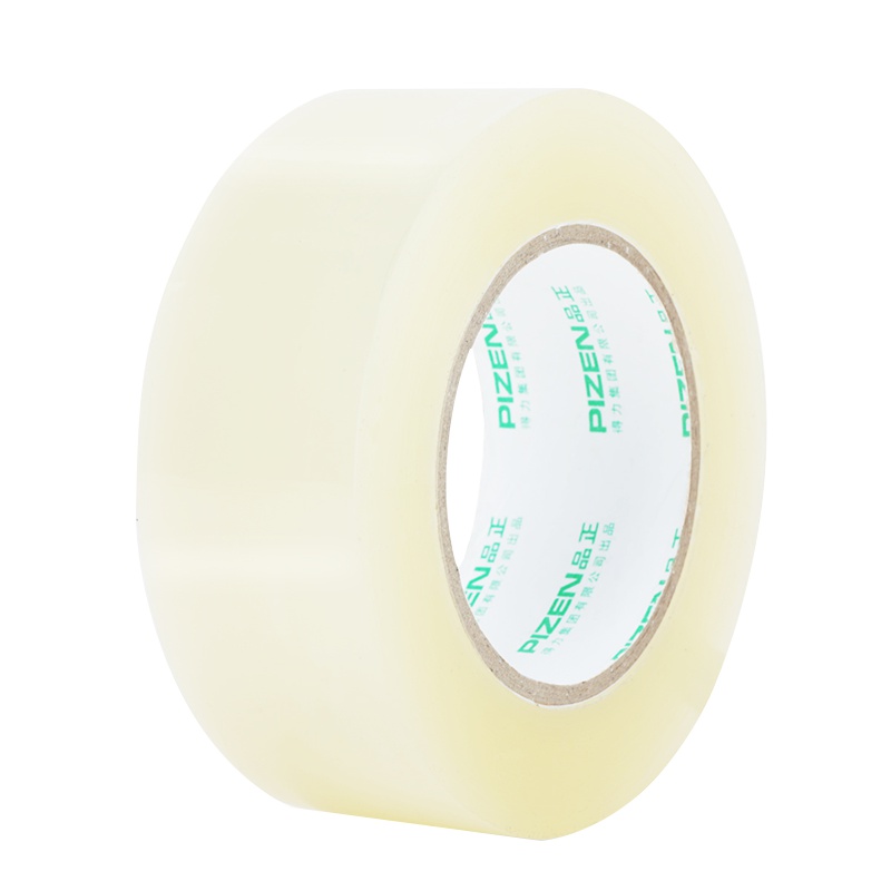 得力(deli)33177透明封箱胶带高粘度打包胶带4.5cm宽150米长 6卷装