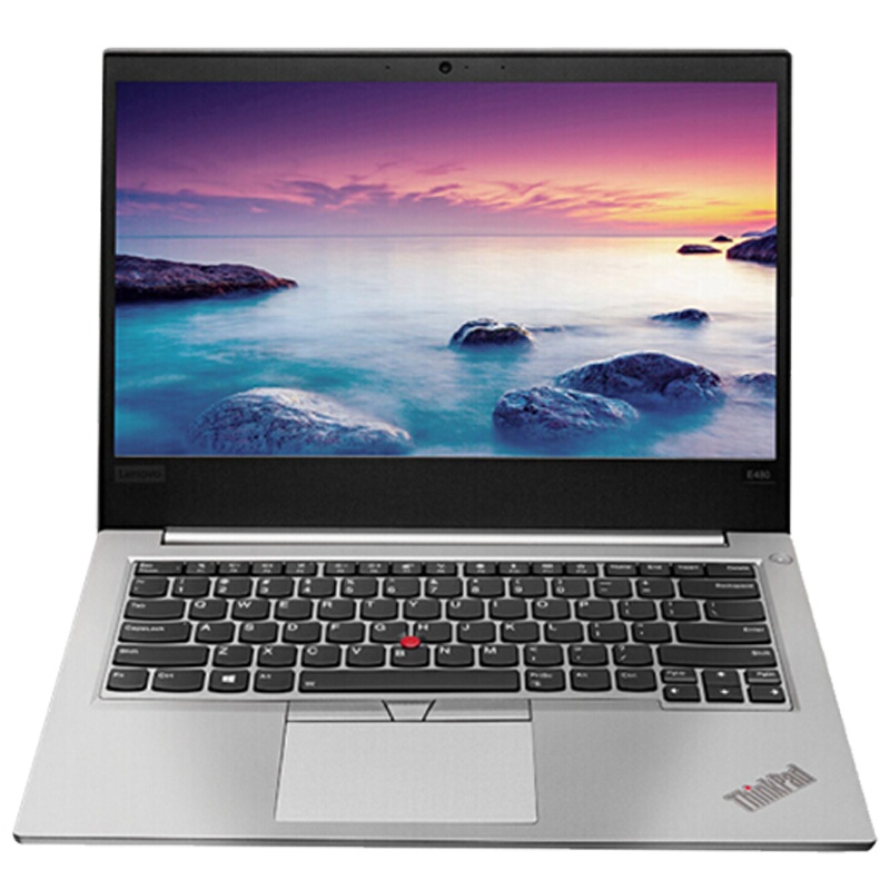 ThinkPad E480 4LCD 14英寸笔记本电脑(i5-8250U 8GB 500GB FHD高分屏 2G独显 W10)银色