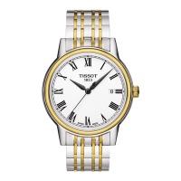 天梭(TISSOT)卡森系列时尚简约休闲商务钢带石英男士手表T085.410.22.013.00