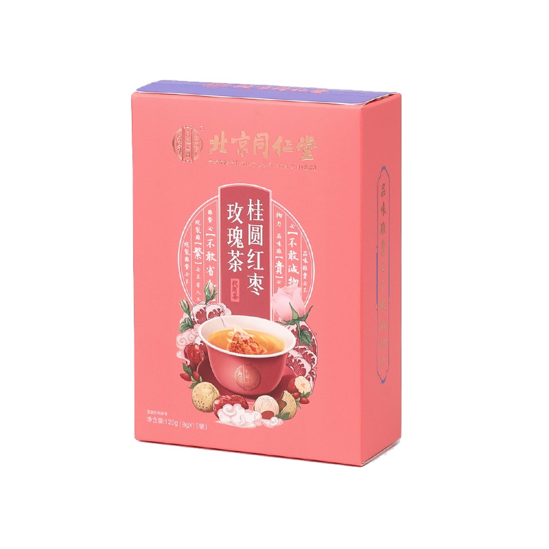 北京同仁堂桂圆红枣玫瑰茶