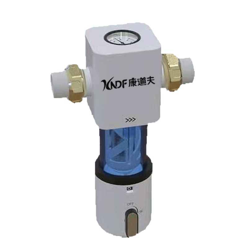 康道夫KDF-RO-08前置过滤器 全自动反冲洗不锈钢自来水过滤器