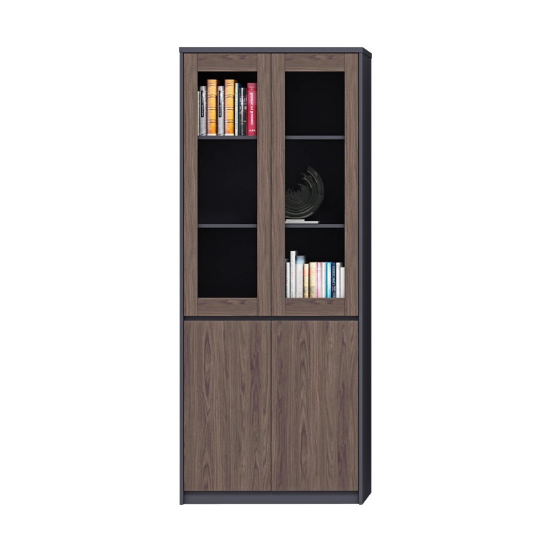 科朔 文件柜 资料柜 木质办公文件柜 书柜 两门文件柜 KS-15F0807