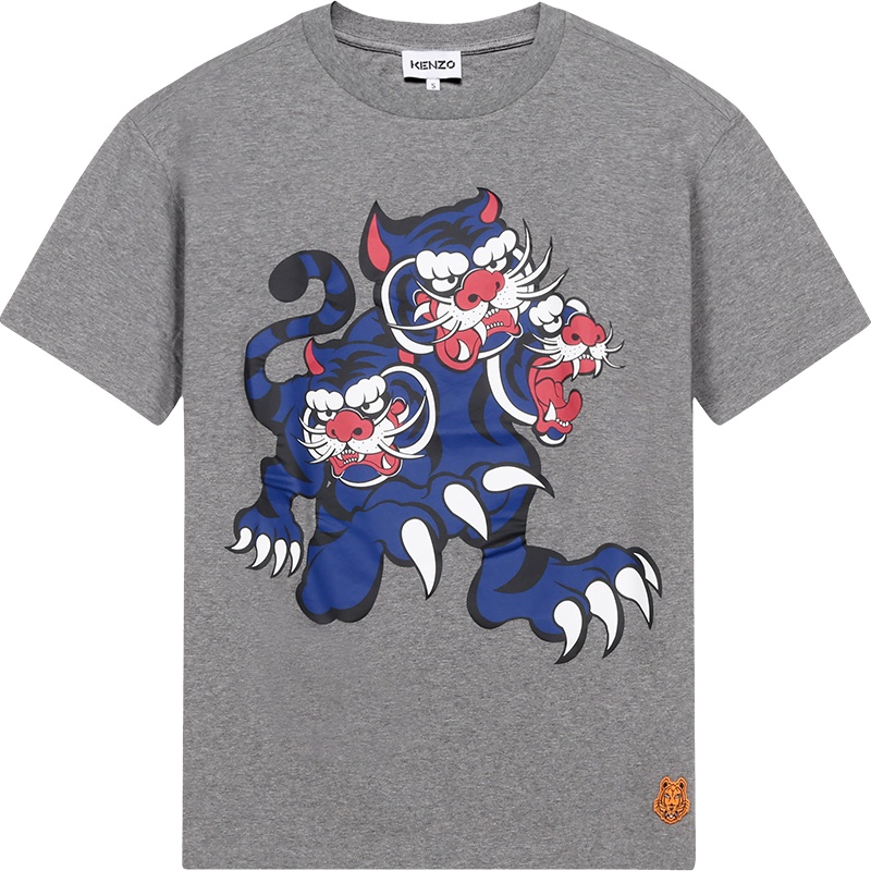 KENZO 高田贤三 男士 棉质圆领短袖T恤 FB5 5TS071 4SJ