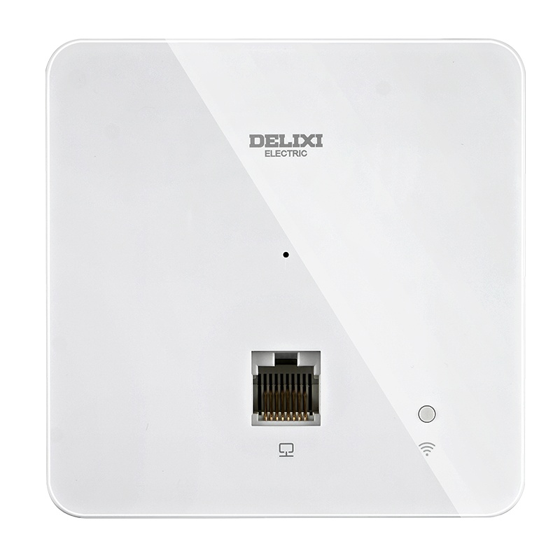 德力西ap面板无线墙壁式网络wifi智能家居开关插座86型路由器