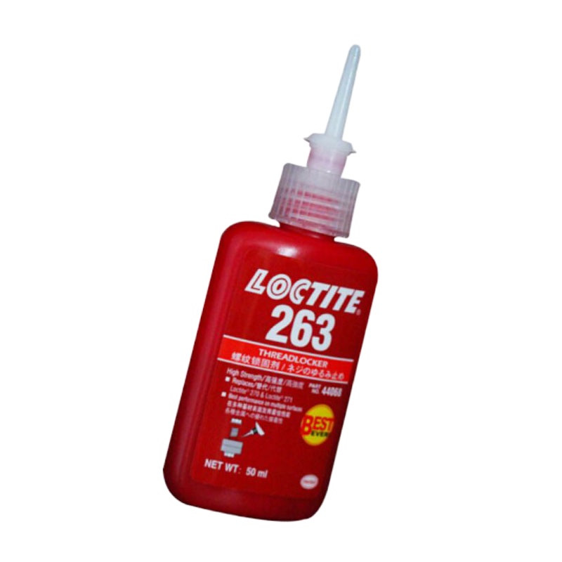 乐泰 螺纹锁固剂 高强度耐油型 红色液体 50ml 单支 263