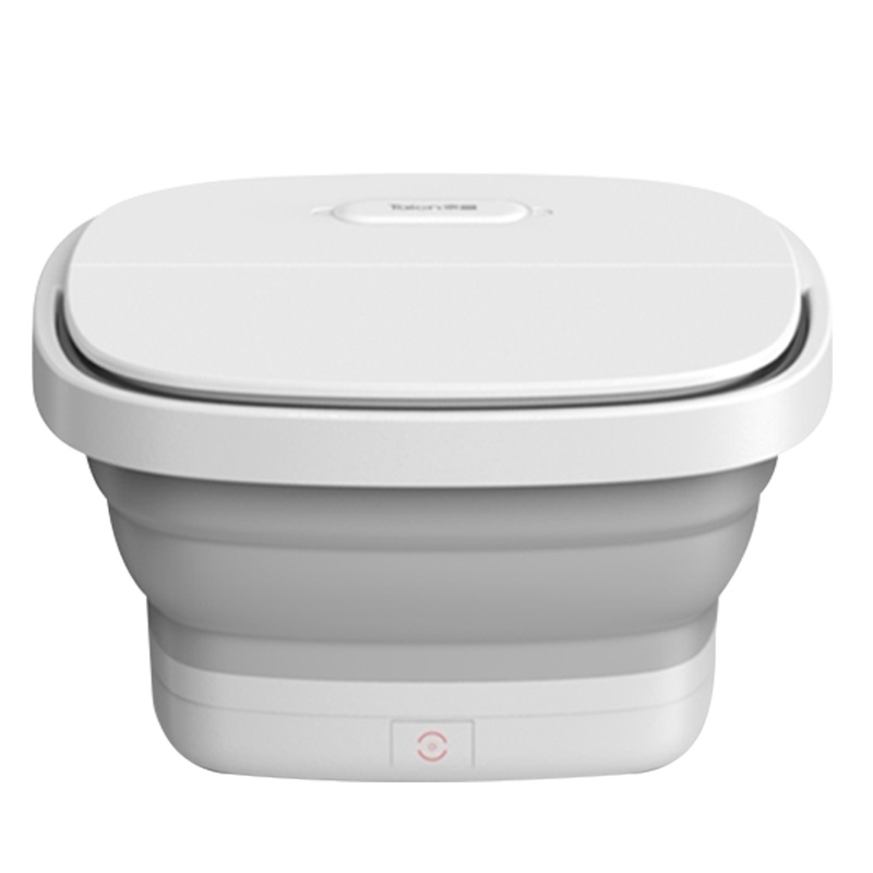 泰昌足浴盆泡脚桶苏宁自营全自动加热可折叠便携洗脚盆一键启动穴位按摩恒温加热折叠泡脚盆家用足疗养生洗脚桶TC-06ICB1