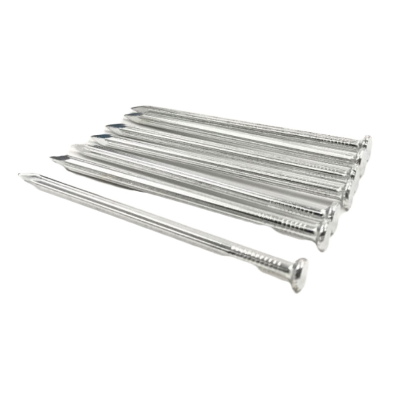 安赛瑞 直纹水泥钉 直纹镀锌水泥钢钉 特种钢钉 挂画钉 射钉 墙钉 长度20mm(2kg装) 22348