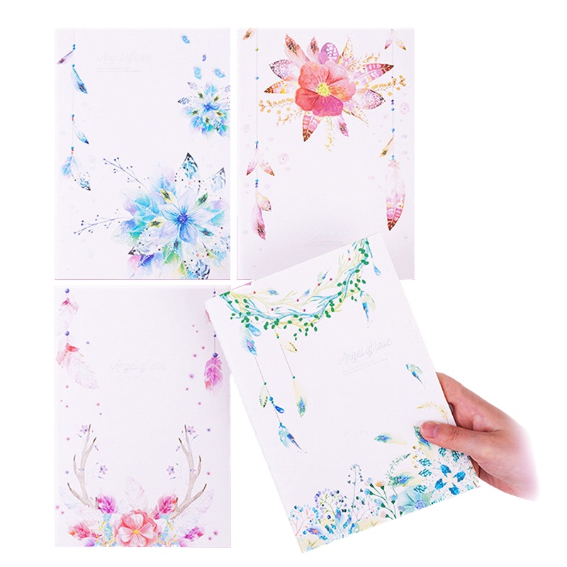 得力 FA540-25缝线本(混色)(4本/包)