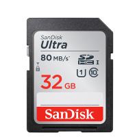 闪迪(SanDisk)32GB SD存储卡 C10 至尊高速版 读速80MB/s