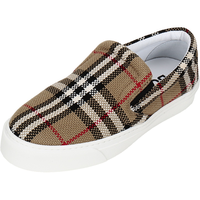 BURBERRY 博柏利 女款 织物懒人鞋休闲鞋平底鞋 80315061