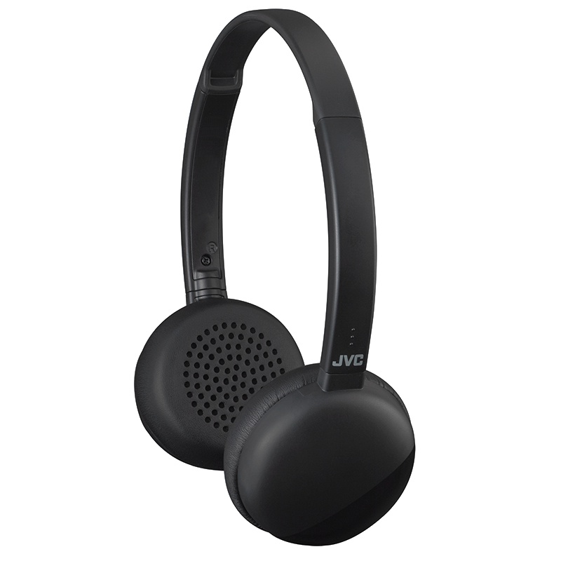 杰伟世(JVC) HA-S28BT 无线蓝牙耳机头戴式音乐运动耳机跑步带麦降噪韩版便携男女生通用黑色