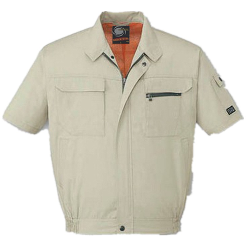 夏季工作服上衣防静电涤棉混纺原单进口Badcrystal/晶至46210XH