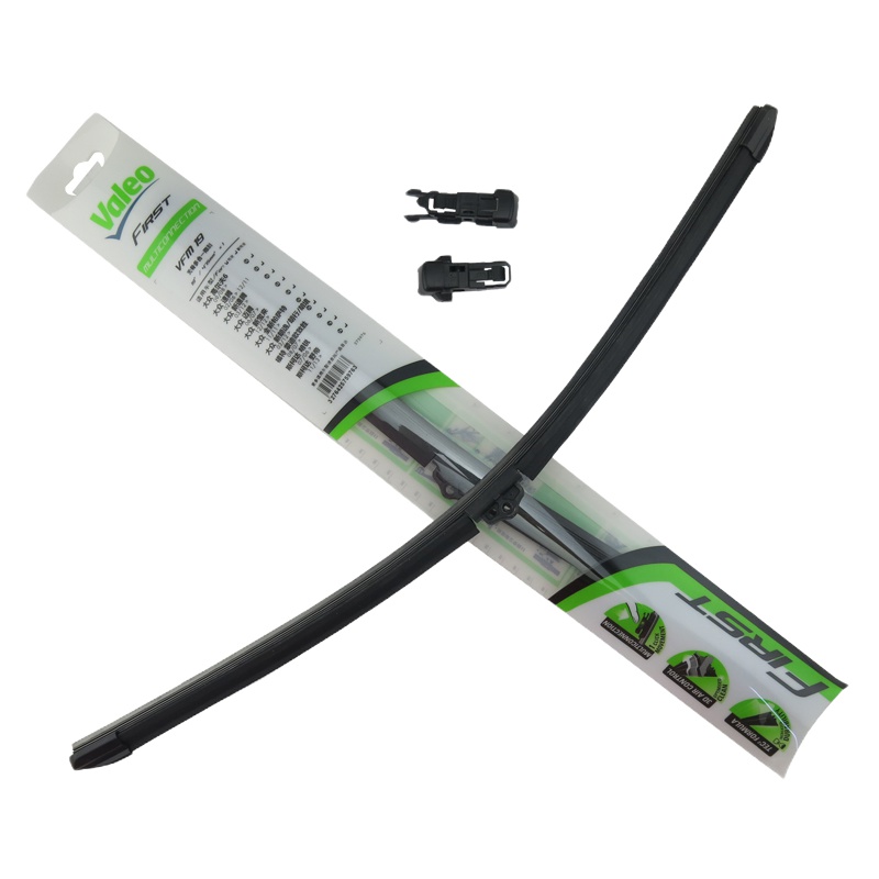 法雷奥(Valeo)优选六合一接口无骨雨刮单支装大众迈腾速腾帕萨特通用别克标致宝马奔驰丰田本田多种专用接口车型