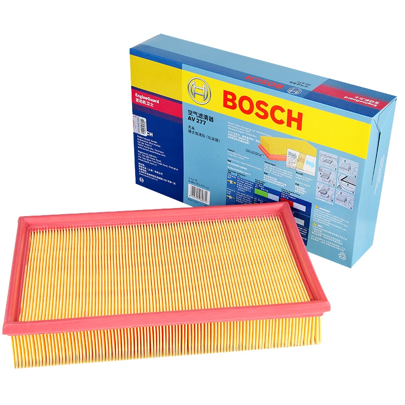 博世(BOSCH)空气滤清器0986AF2277(中华骏捷2.0/骏捷 FSV/一汽奥迪200/进口奥迪A6/捷达1.6