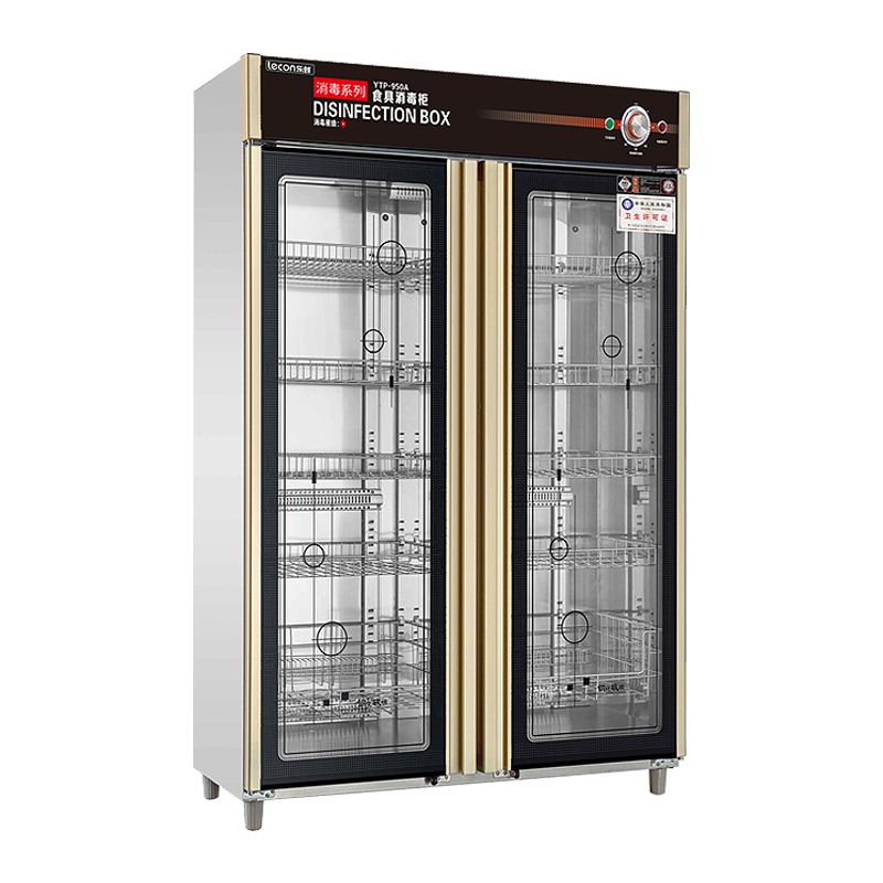 乐创(lecon) 商用多功能热风循环消毒柜LC-J-XD950A 双门 800L