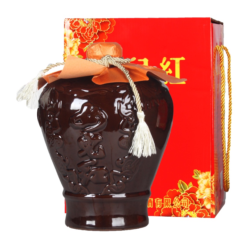 女儿红珍藏冬酿3升老酒半干型大坛装糯米花雕酒绍兴黄酒