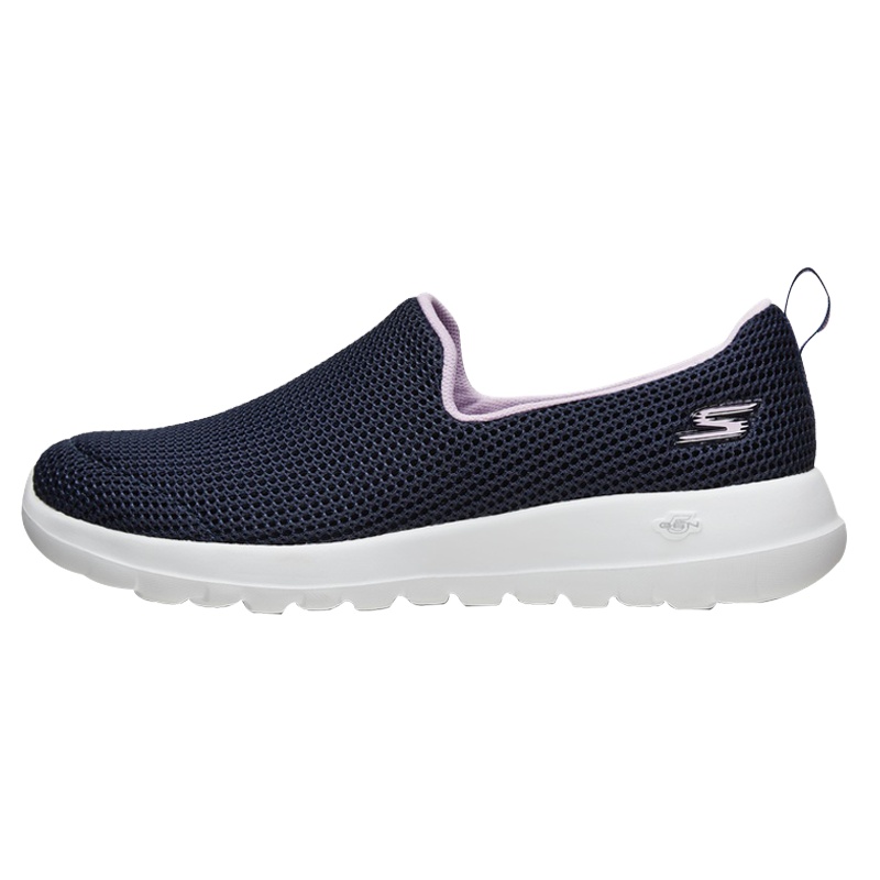 Skechers斯凯奇情侣鞋男女同款一脚蹬懒人鞋透气网布休闲鞋15637