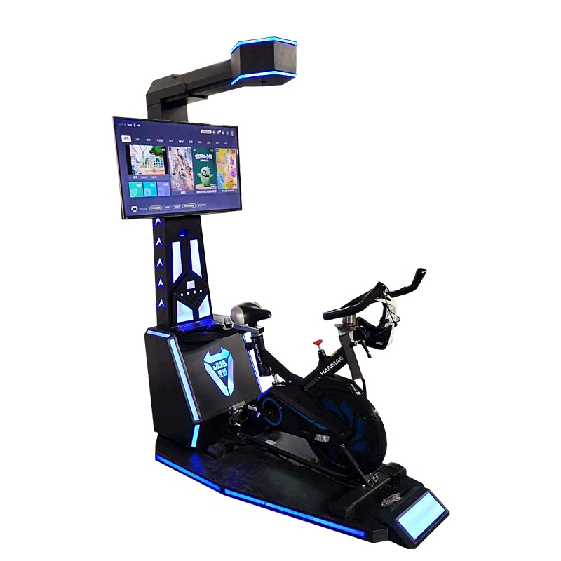 伍贰伍VR动感单车虚拟现实情景互动情绪宣泄辅导VR仿真单车