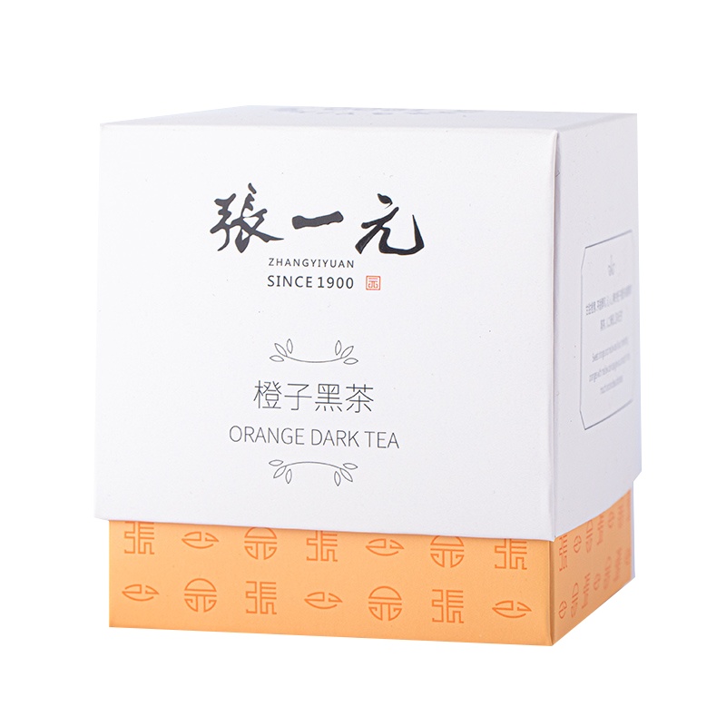 张一元茶叶橙子黑茶果味茶黑茶调味茶下午茶冷泡茶30g(10包)