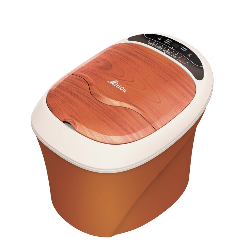 美承(Mition) 足浴盆 WG25DA 高端 全自动按摩 穴位按摩红光照射 太极滚轮 电动加热 深桶泡脚泡腿足浴器