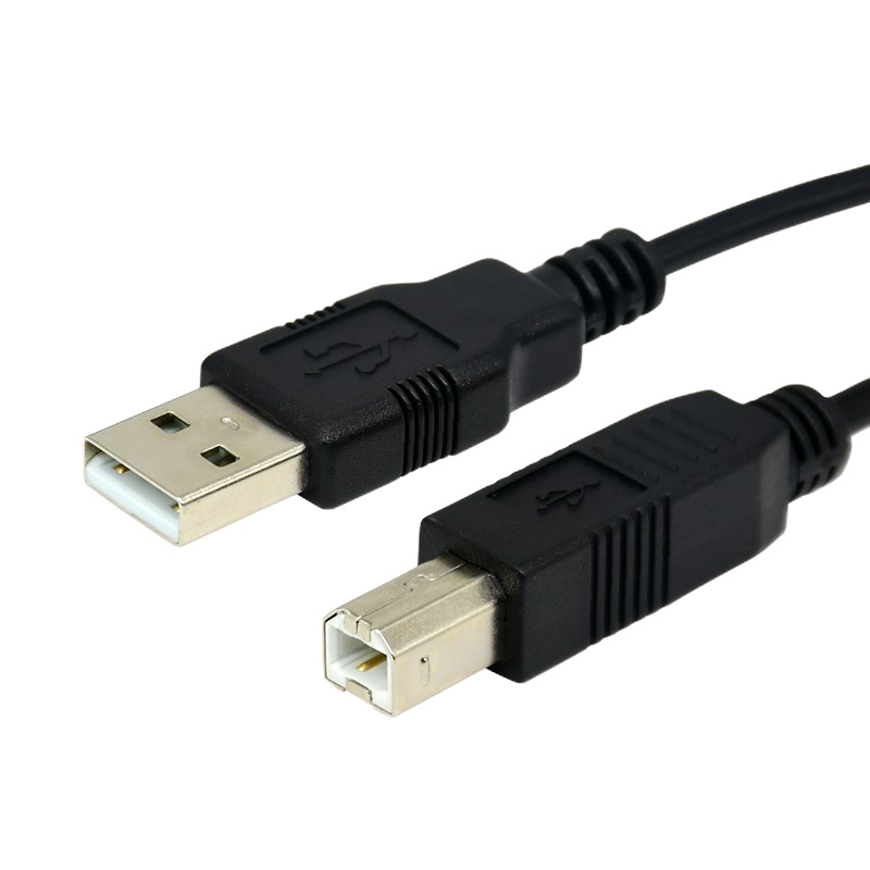 企购优品酷比客LCCPUSB3AMBM USB3.0数据线 a公对b公打印线 usb3.0打印机线 黑色 2.05米
