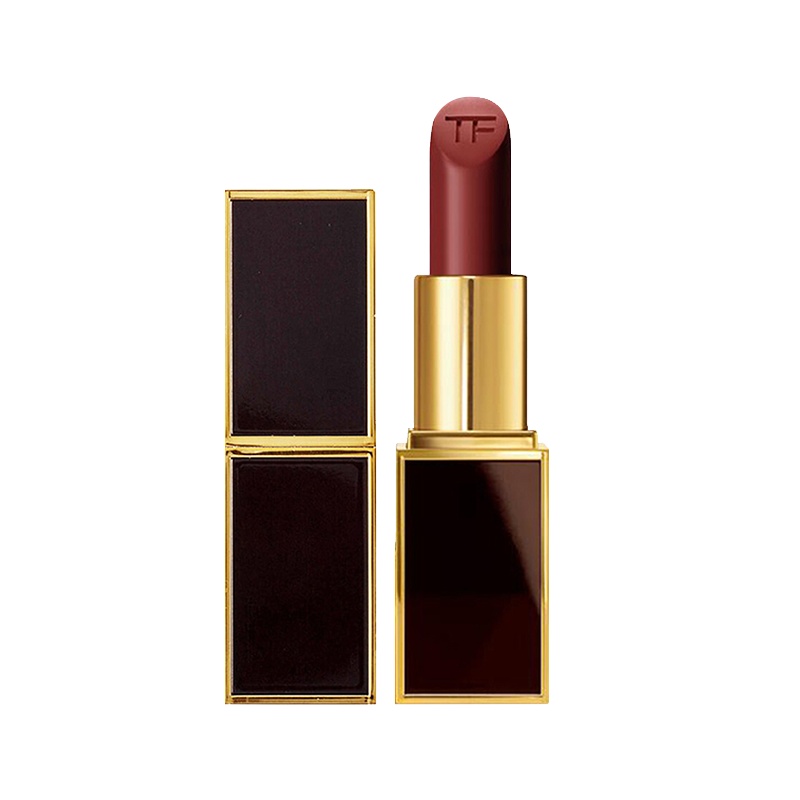 [国内专柜版]汤姆福特TOM FORD激情幻魅唇膏3g 黑管口红08# 危情莓果 丝绒哑光质地