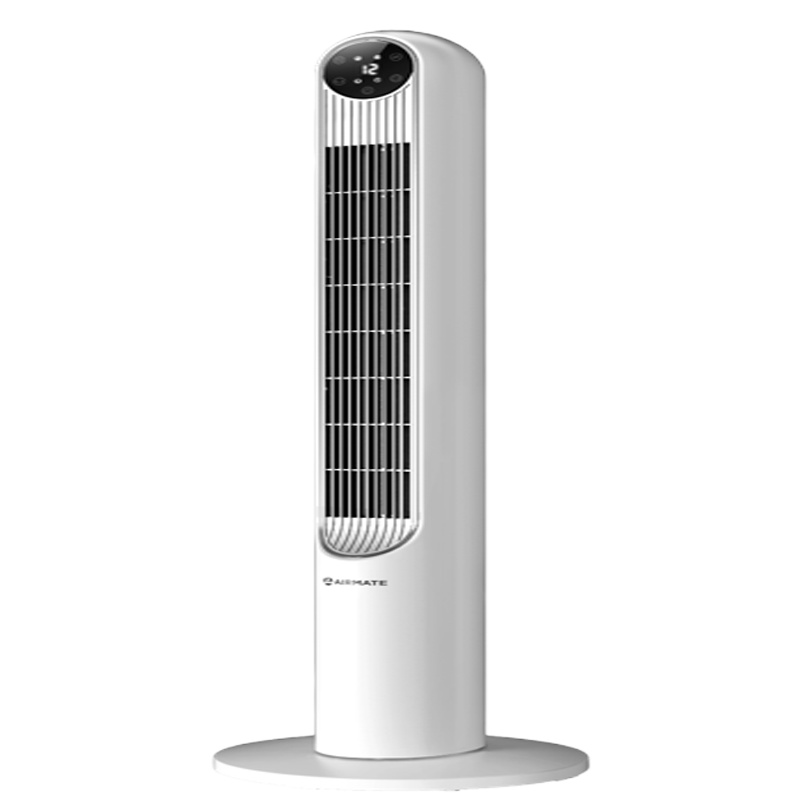 艾美特(Airmate)家用电风扇/卧室静音摇头落地扇/家用通风塔扇/可拆水洗无叶风扇 CT-R8 DMS