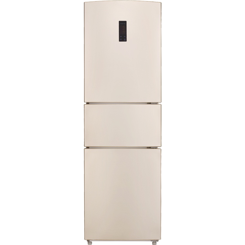 伊莱克斯 255升 三门三温区 冰箱 风冷无霜 非变频电脑控温 分区储存 节能省电低噪环保电冰箱EME2502TD