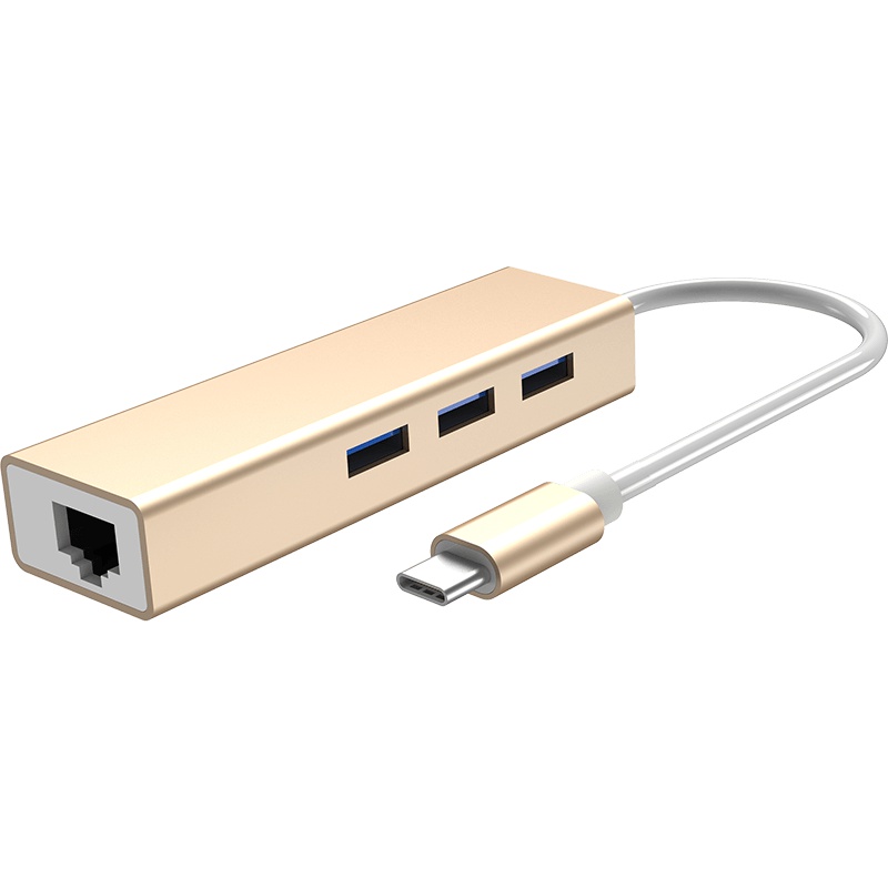 COMFAST CF-TR23免驱tyce-c有线网卡 外置千兆网口RJ45转网线接口转换器1000Mbps随身wifi