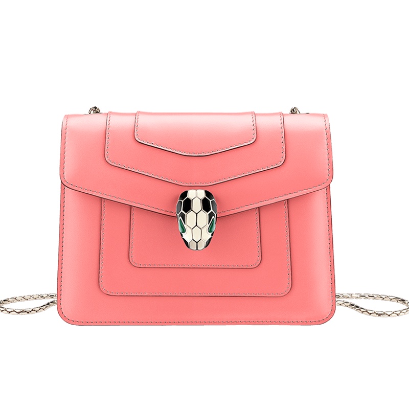 【预定】BVLGARI宝格丽 SERPENTI FOREVER 经典蛇头单肩包 20*14*4.5CM