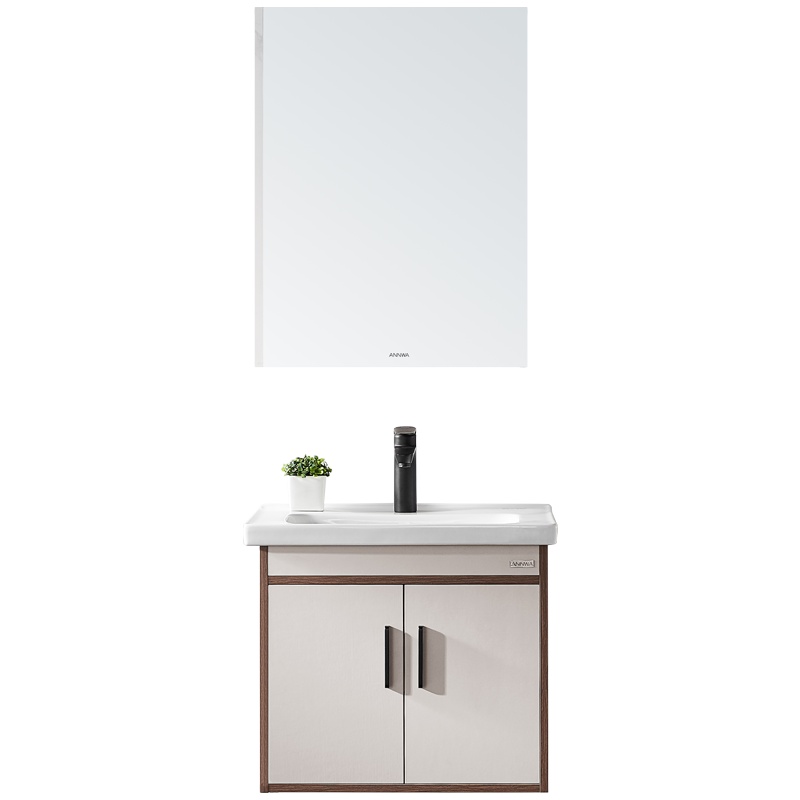 安华现代简约浴室柜家用套装组合60/80/100CMN3DG10-Q