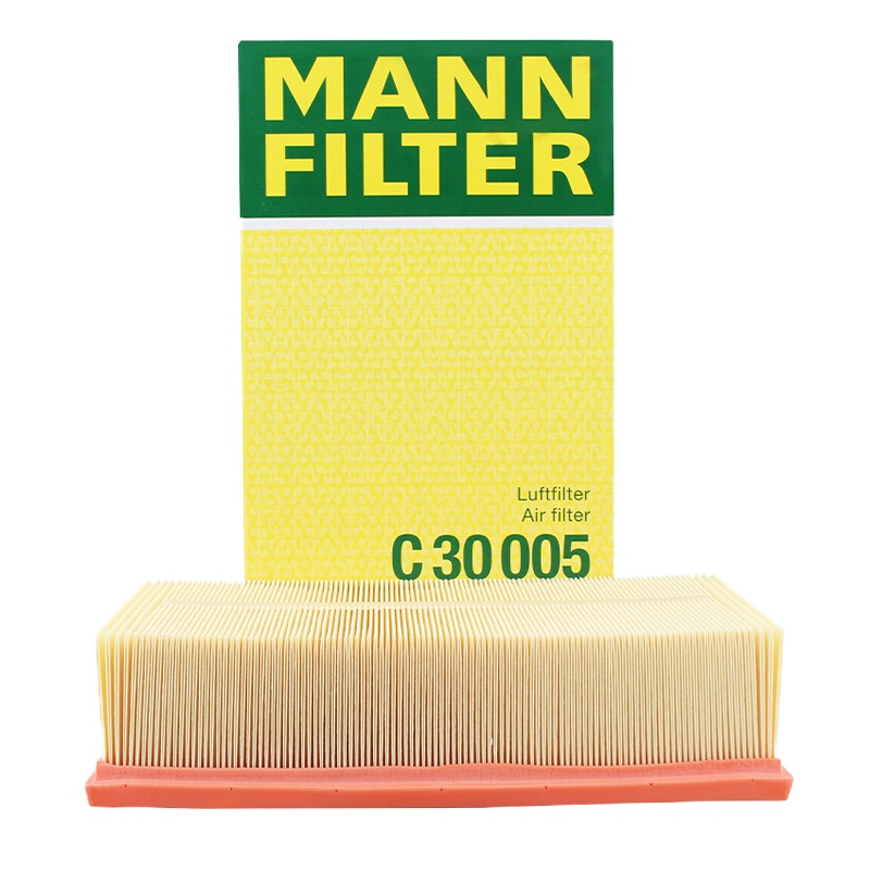 曼牌(MANN)空气滤C30005适配高尔夫7/速腾/迈腾/CC/凌渡/途观/途欢/蔚揽/速派/途观/奥迪A3/TT